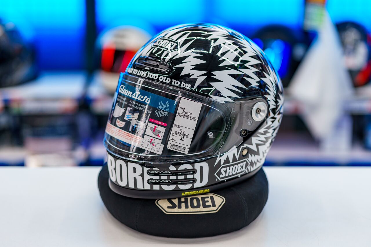 Shoei 引き立つ Glamster NEIGHBORHOOD X DSC M