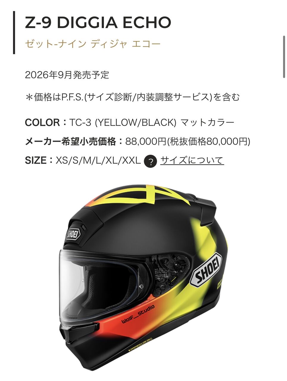 SHOEI Z-9 発表！ 何が変わった？ : 2りんかんブログ