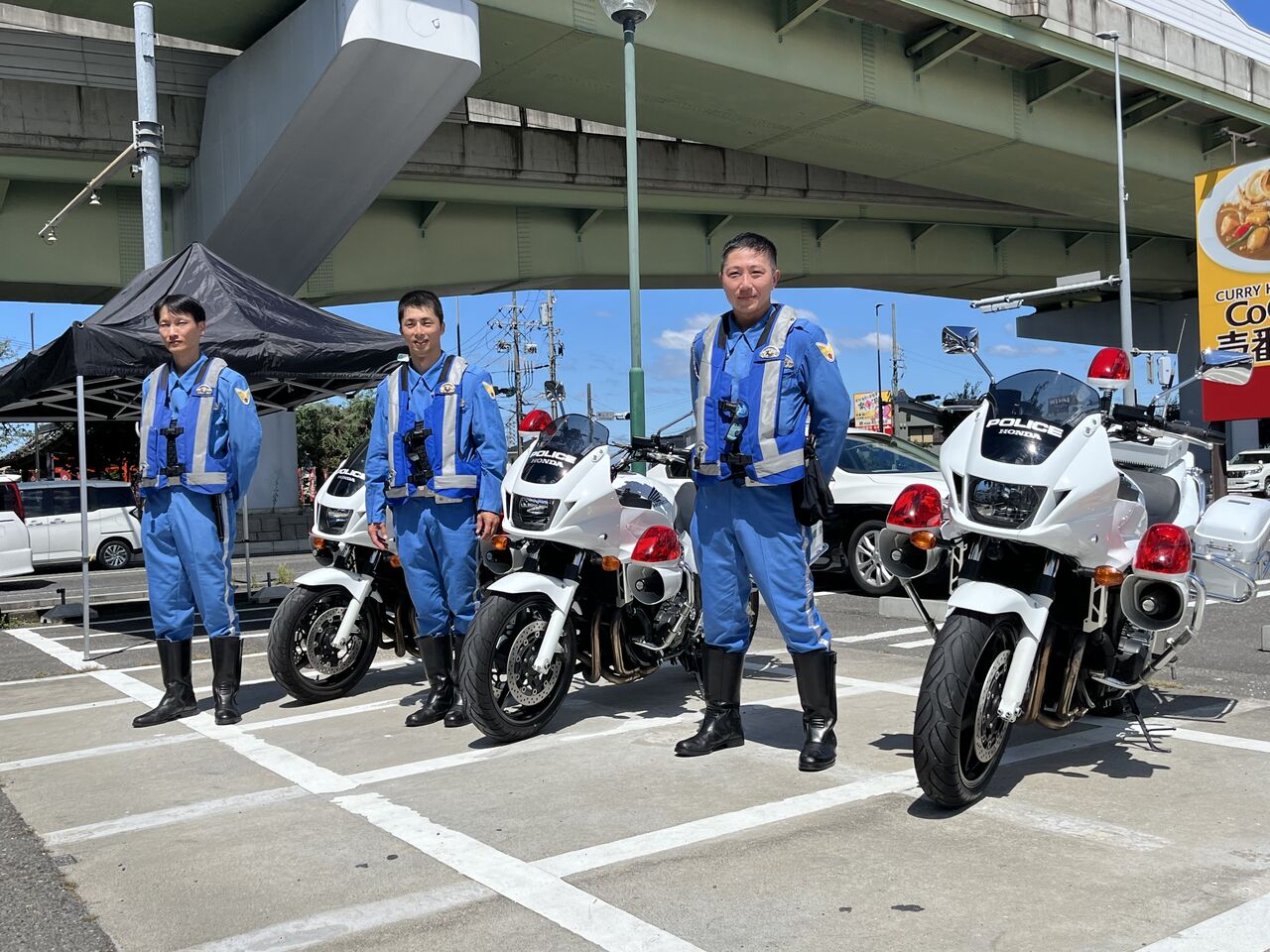 豊山2りんかん】西枇杷島警察署＆交通機動隊（白バイ）交通安全