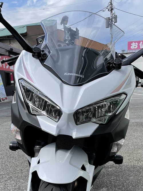 2022 NINJA400 パールブリザードホワイトをキーパー！ : 2りんかんブログ