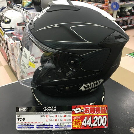 お買い得ヘルメットのご紹介 【 SHOEI J-Cruise&J-Force4 お買い得ヘルメットのご紹介 【 SHOEI J-Cruise&J-Force4