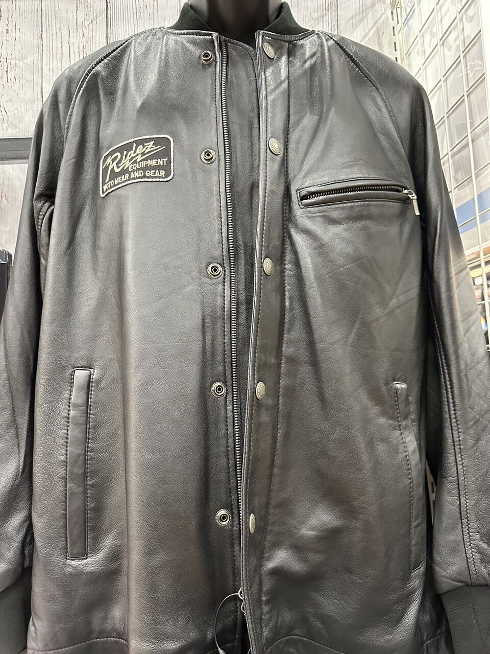 ✨美品✨希少サイズ MOTOR HEAD レザージャケット 3Lサイズ 水牛革 MHがあのメーカーとコラボした！？【川越】 : 2りんかんブログ