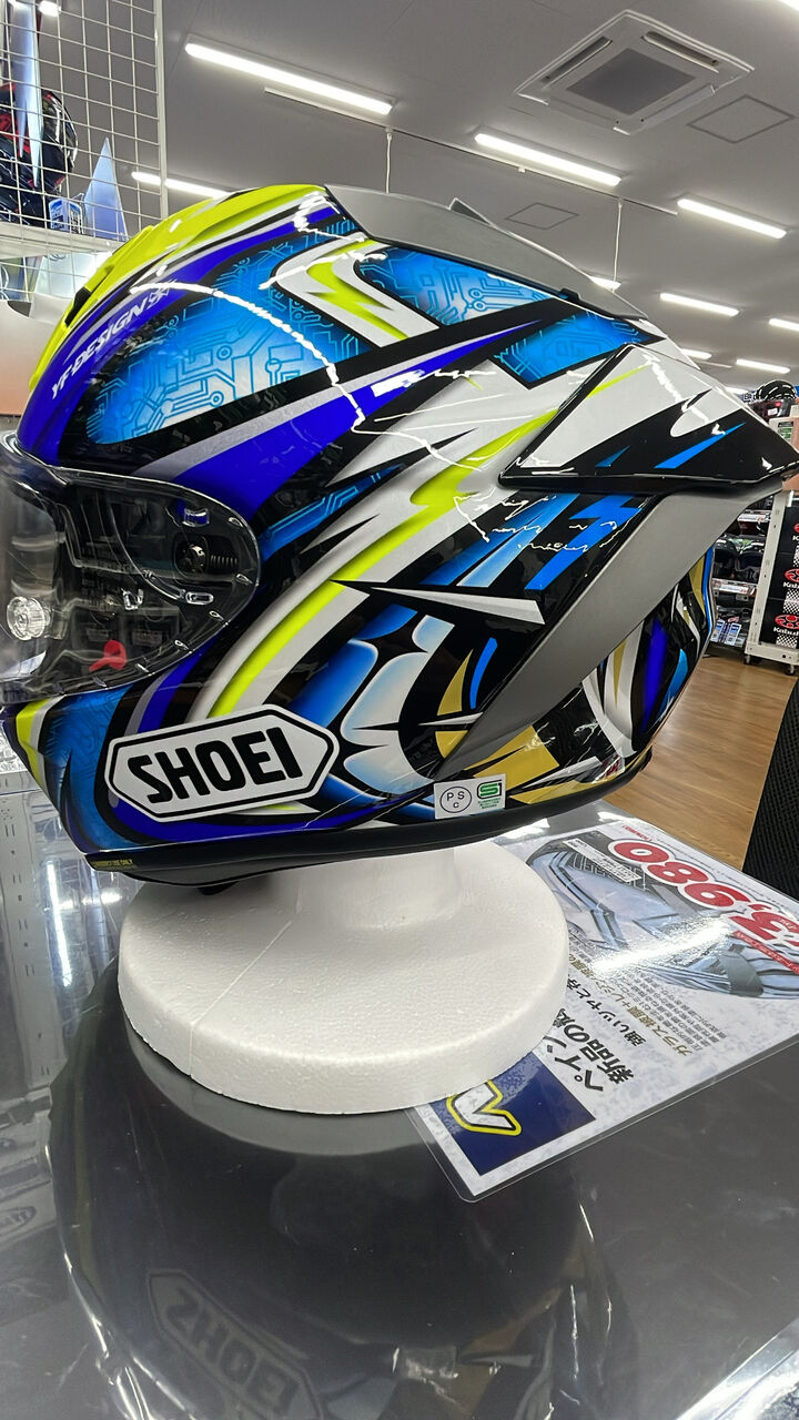 SHOEIヘルメットにあの方が登場！！ : 2りんかんブログ