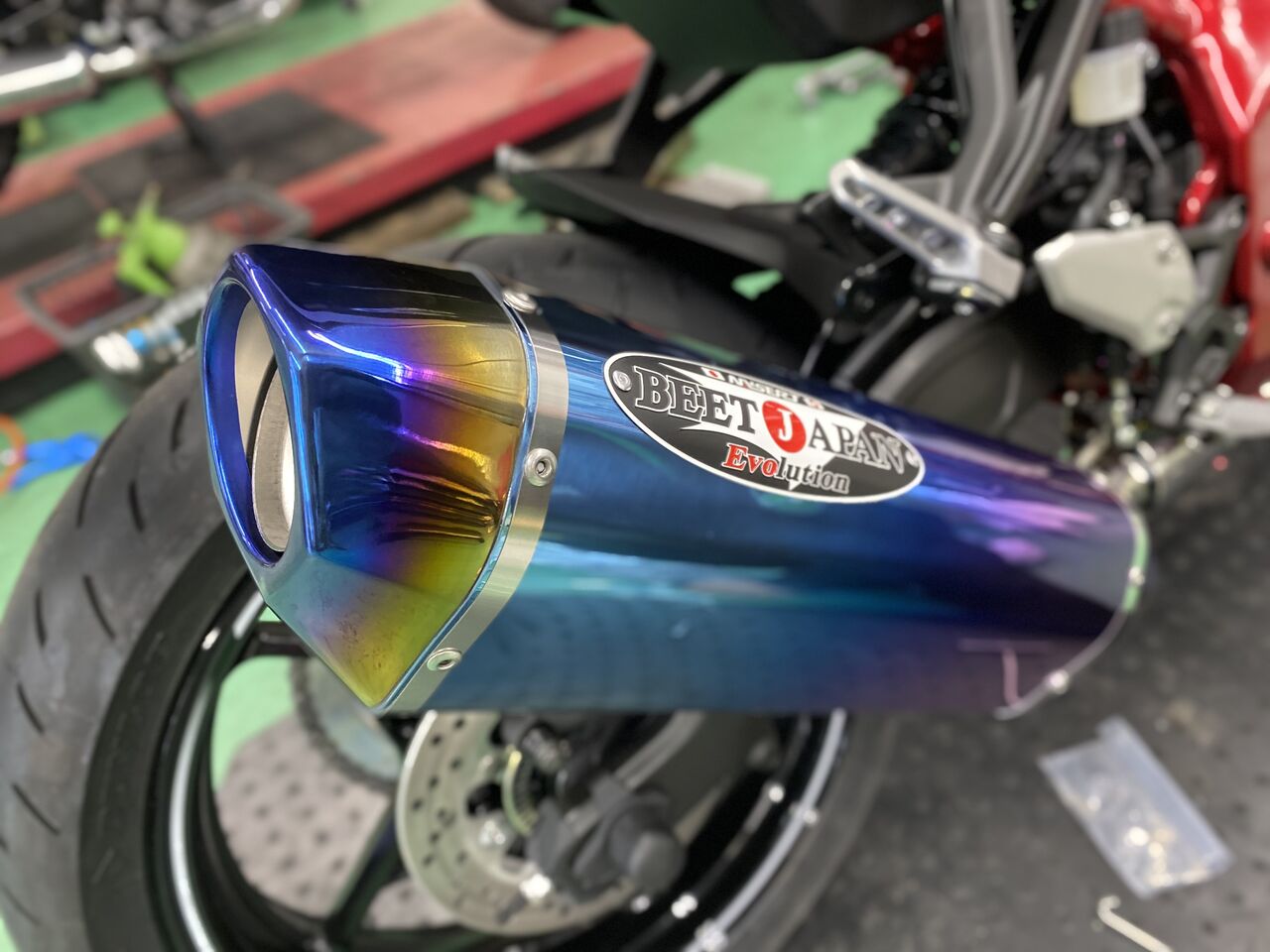 ☆【ZX-25R】マフラー交換のご依頼♪☆ : 2りんかんブログ ☆【ZX-25R】マフラー交換のご依頼♪☆ : 2りんかんブログ