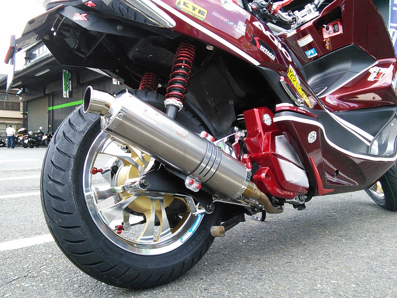 PCX125 13インチホイール カスタムその2【和光】 : 2