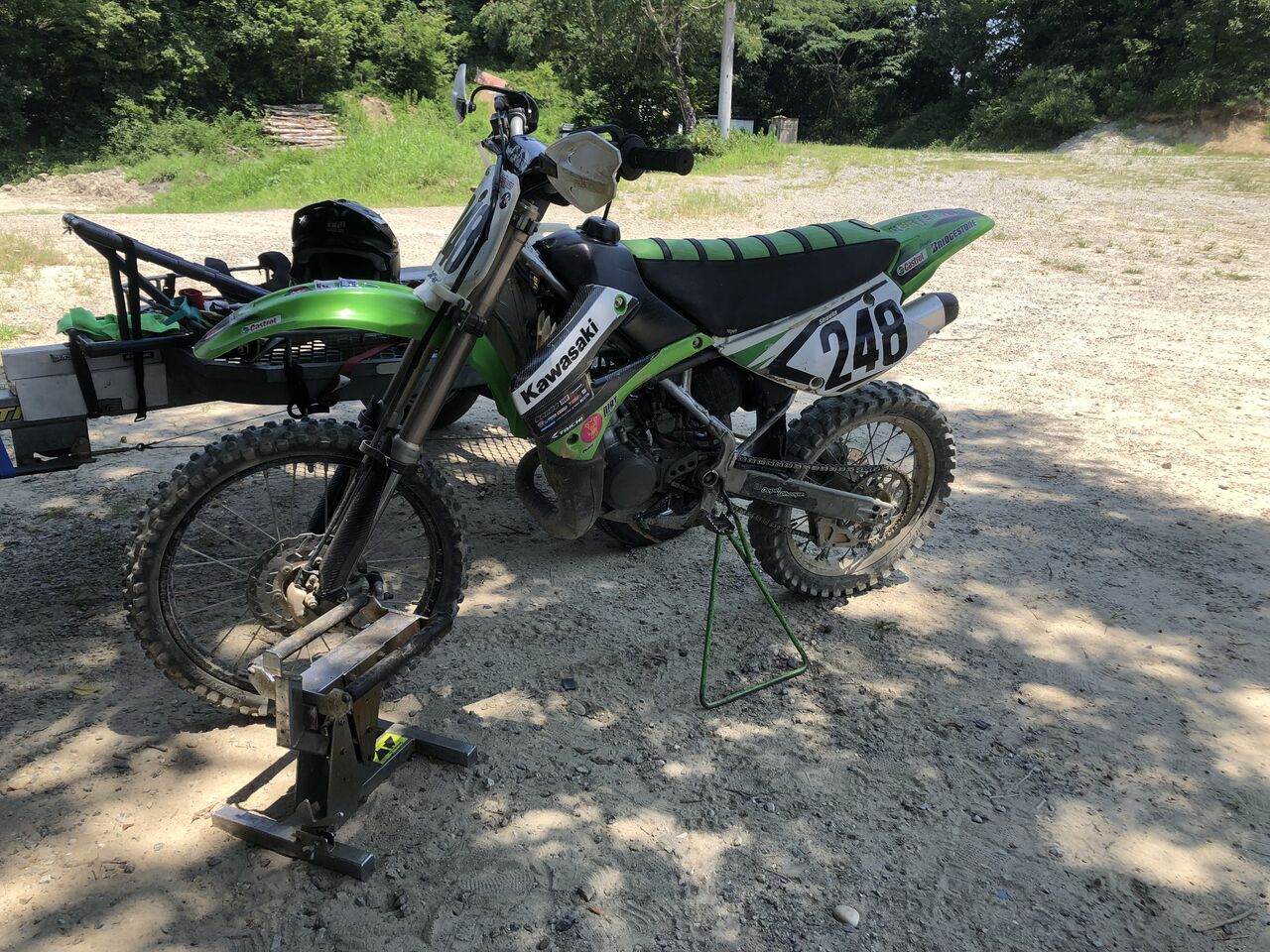 カワサキ KX85 2 モトクロッサー 公道不可 KX85 モトクロスバイク