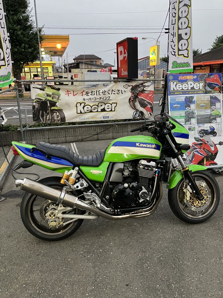 KAWASAKI ZRX1100 青 予備検査対応車 半額配送キャンペーン 期間限定