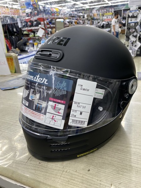 SHOEI Glamster グラムスター L マットブラック-