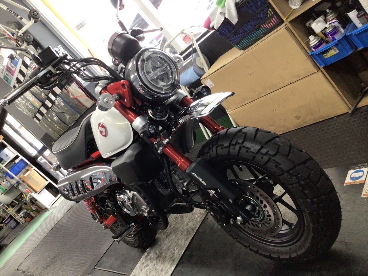 四日市2りんかん】モンキー125カスタム : 2りんかんブログ