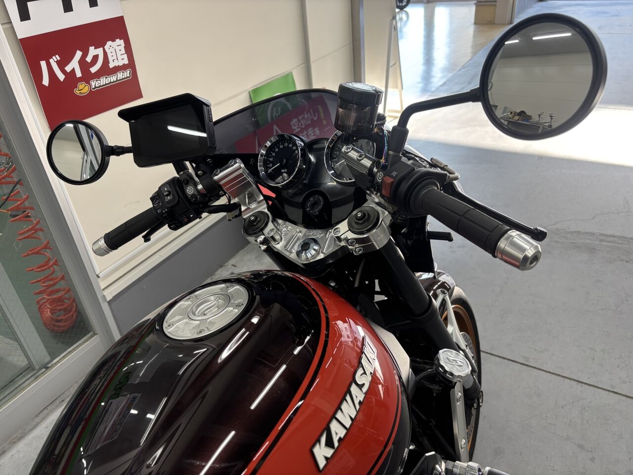 郡山2りんかん】Z900RS OVERracing セパハンキット取り付け