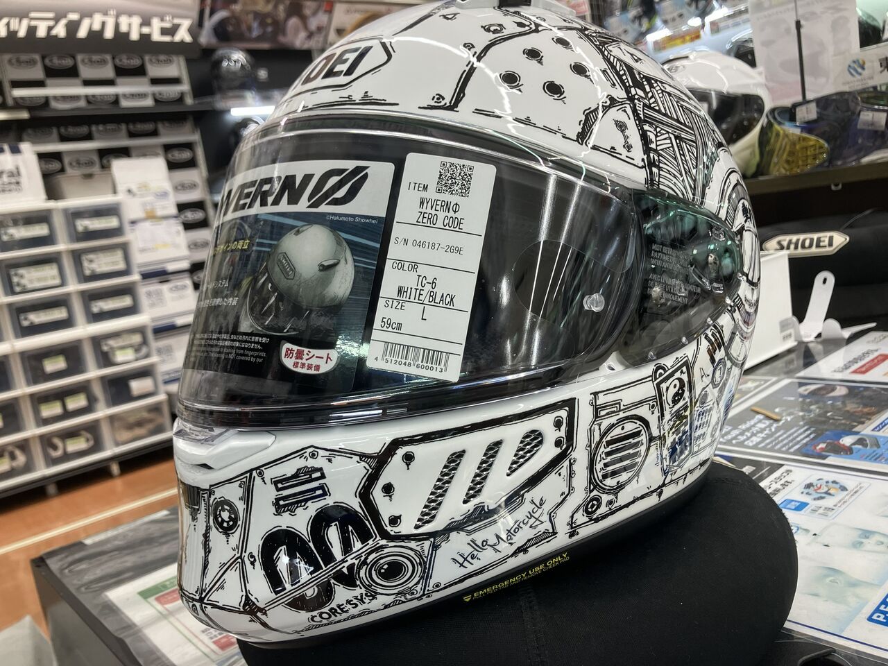 新潟】『SHOEI WYVERN ∅ ZERO CODE』入荷しました！ : 2りんかんブログ