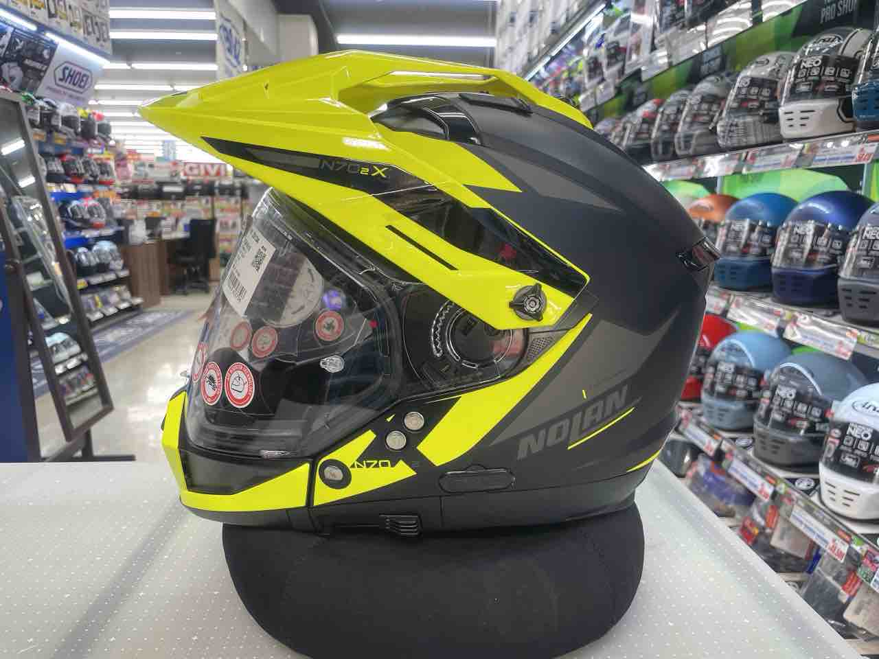 門真2りんかん】NOLANのアドベンチャーヘルメットのご紹介