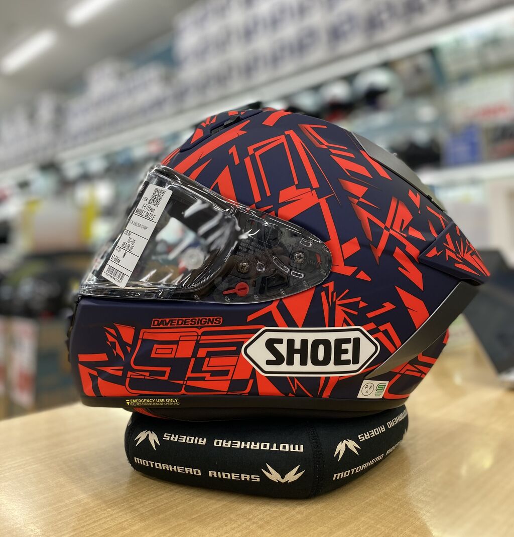 仙台泉2りんかん]SHOEI X-15マルケス7&ダズルご紹介！ : 2