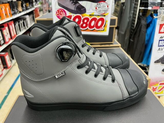 RS TAICHI タイチ DRYMASTER-FIT ブラックレザー 27.5 RSタイチ RS TAICHI バイク用 シューズ DRYMASTER-FIT ドライ