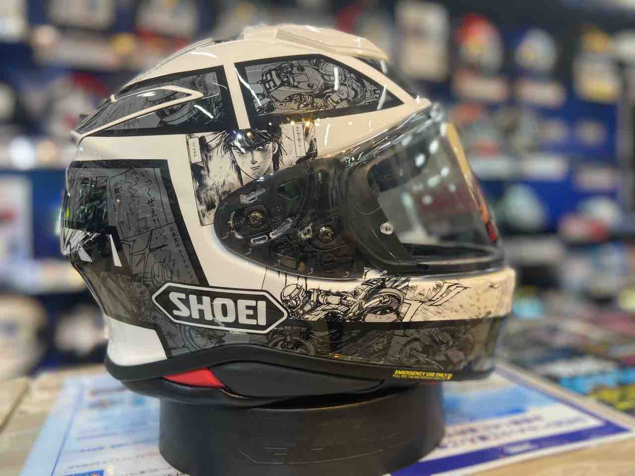 SHOEI フルフェイスヘルメット Z8バリバリ伝説中古品 SHOEI フルフェイスヘルメット Z8バリバリ伝説中古品