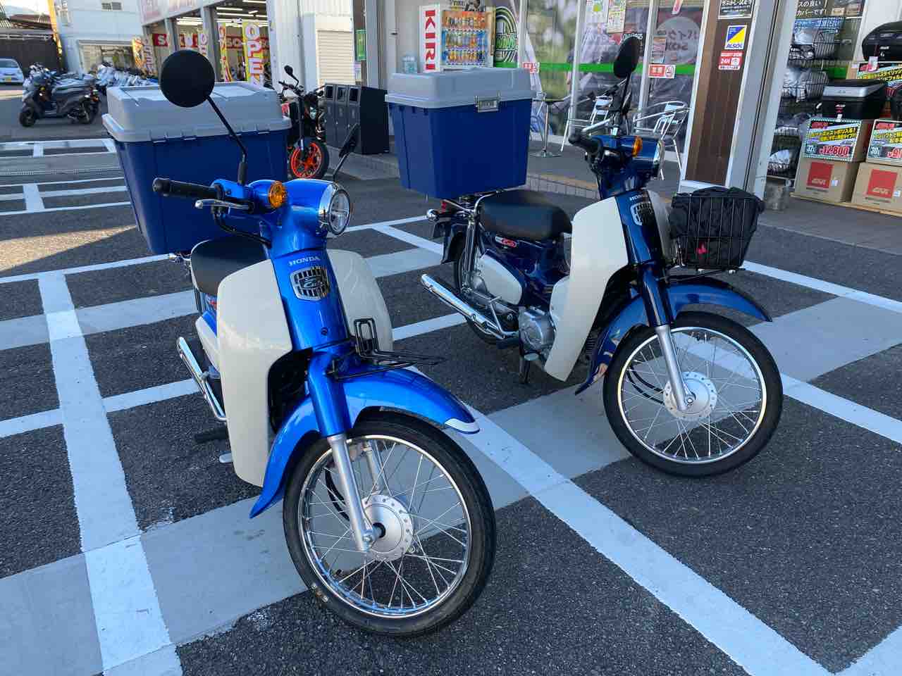 ホムセン箱付きカブでもカバーを掛けたい ２りんかんブログ