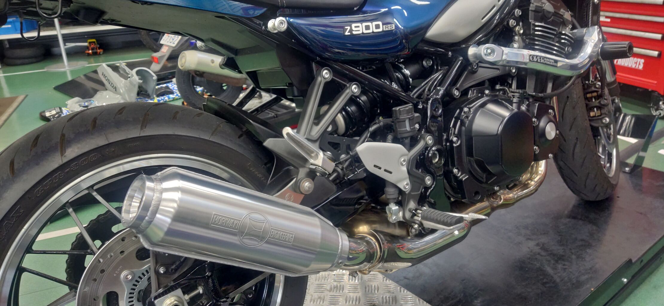 久留米2りんかん】Z900RS モナカマフラー！ : 2りんかんブログ