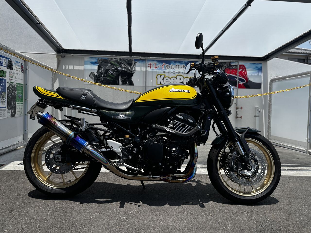 カワサキ・Ｚ900RS・ゲイルスピード・TYPEGP-IS前後ホイール カワサキ・Z900RS・ゲイルスピード・TYPEGP-IS前後ホイール