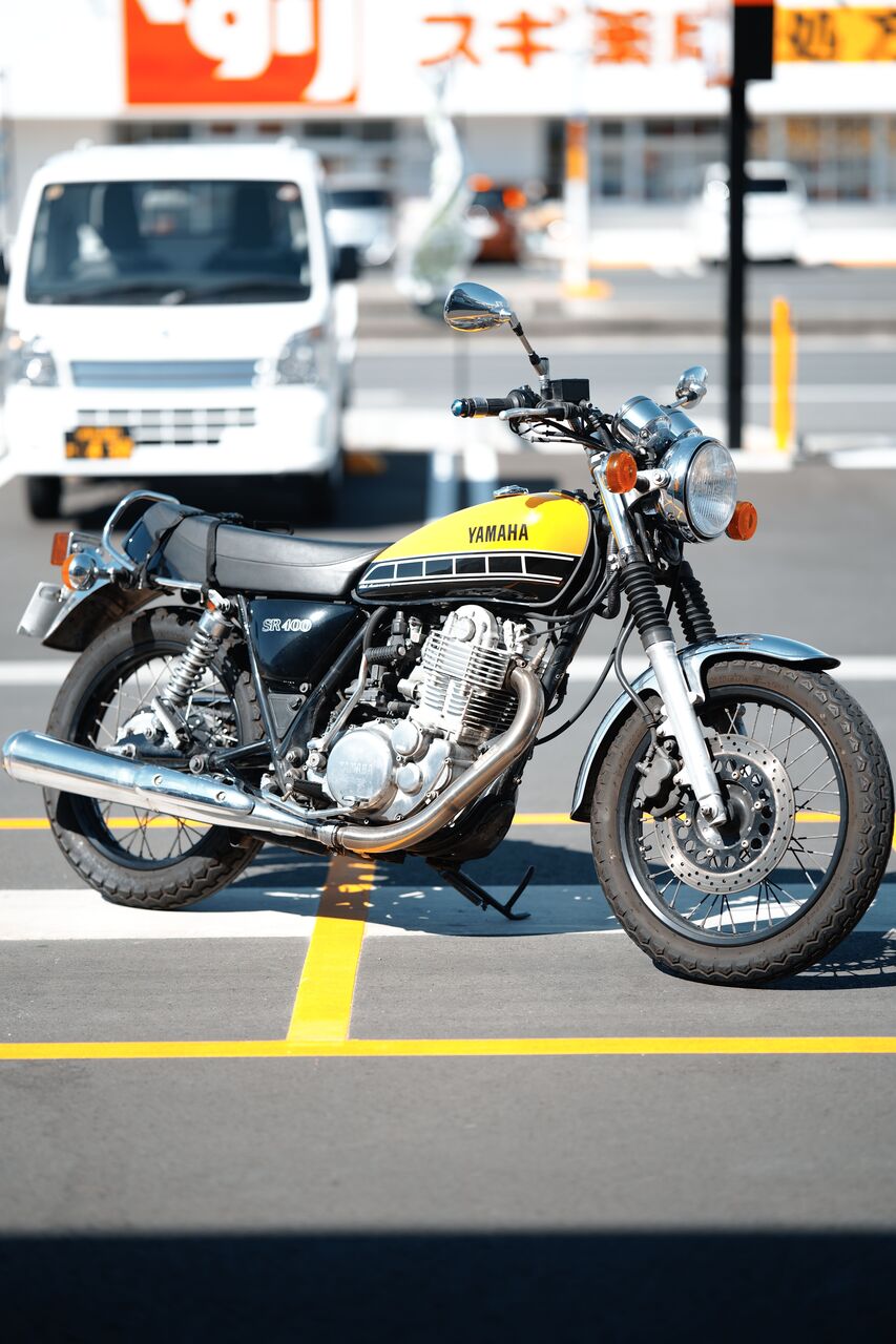 浜松2りんかん】車検 SR400 60周年限定カラー！ : 2りんかんブログ