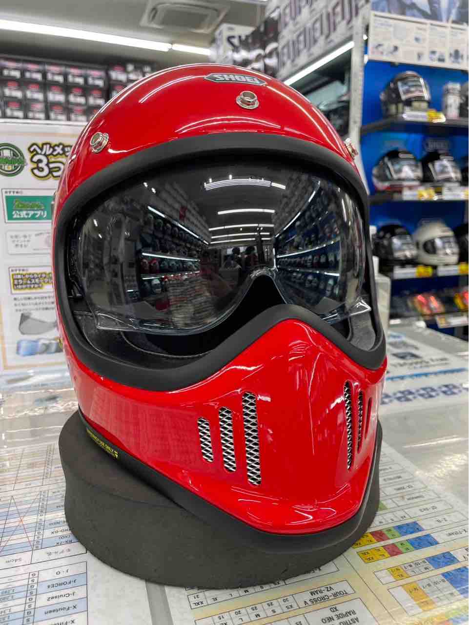SHOEI EX-ZERO フルフェイスヘルメット 赤 Webike | SHOEI ショウエイ EX-ZERO［イーエックス-ゼロ シャイン