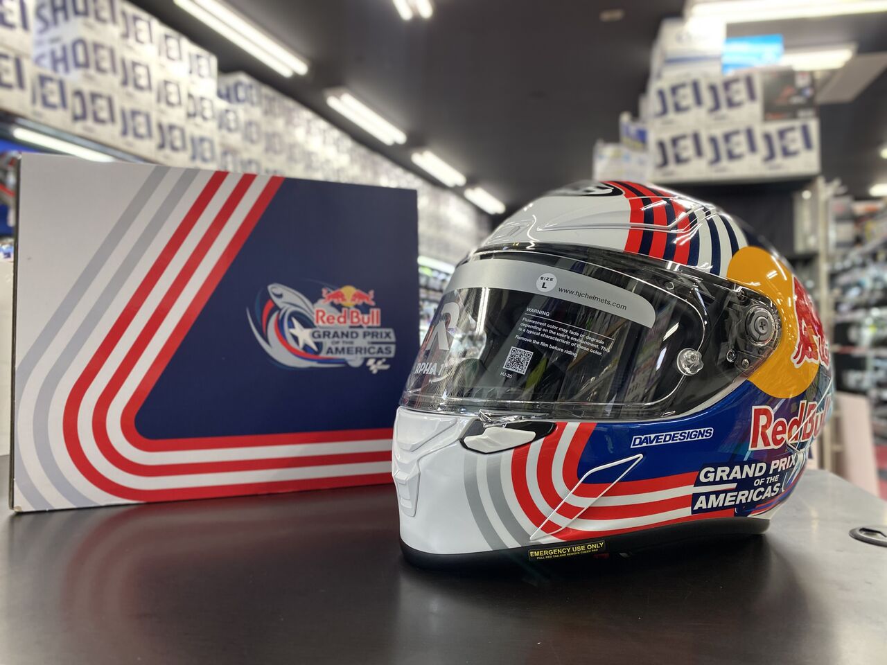 Hjc Rpha1n Redbull Austin Gp 入荷しました ２りんかんブログ