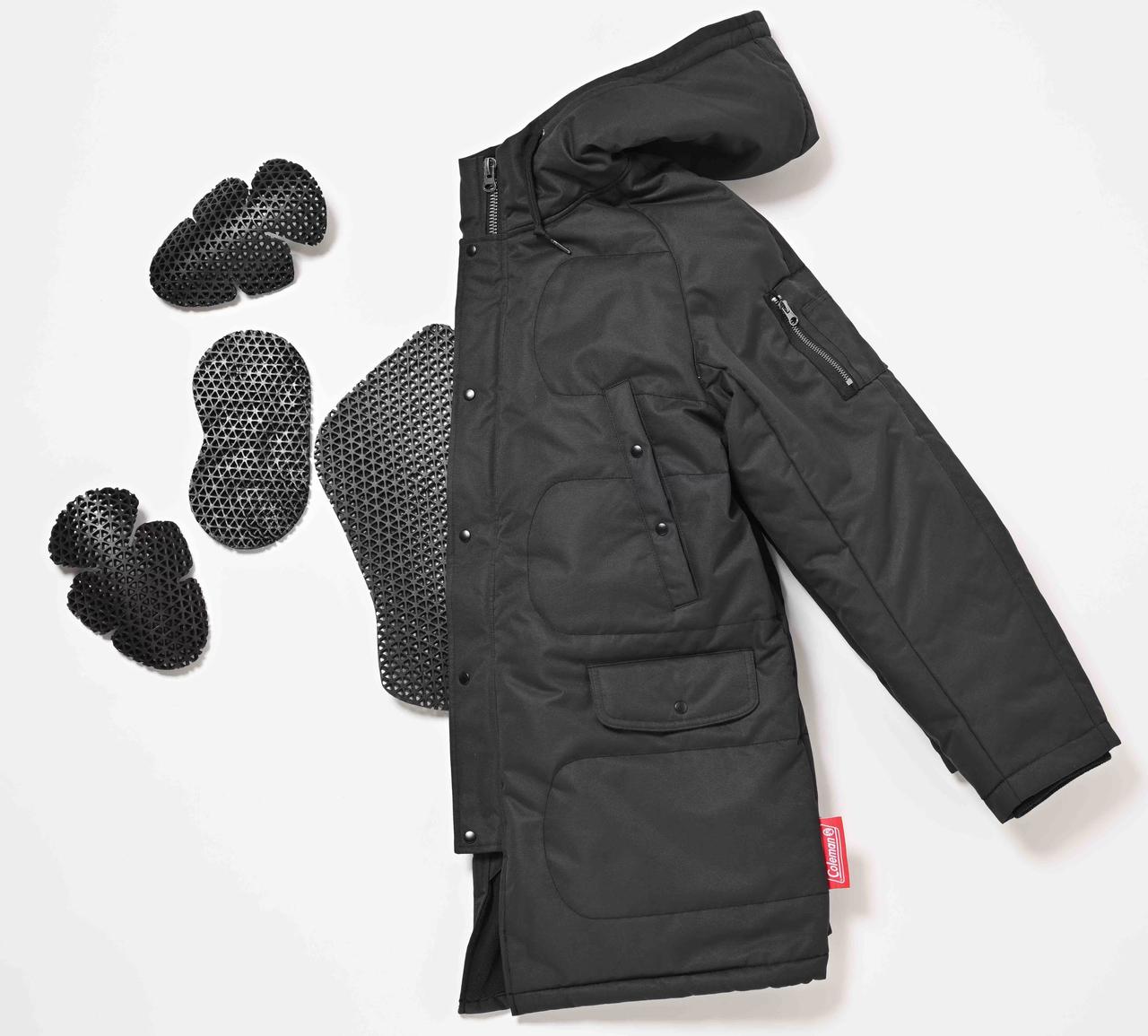 や*る様 BMC x Coleman 着るテント ジャケット　バイク用 先行予約：Colemanコラボ【着るテント】防風防寒バイク用アウターが