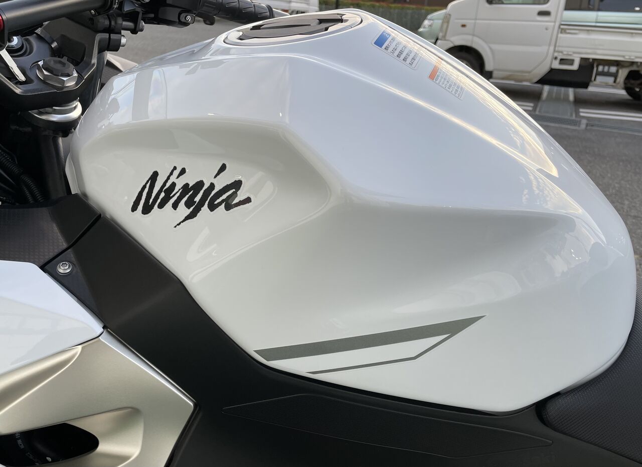 2022 NINJA400 パールブリザードホワイトをキーパー！ : 2りんかんブログ