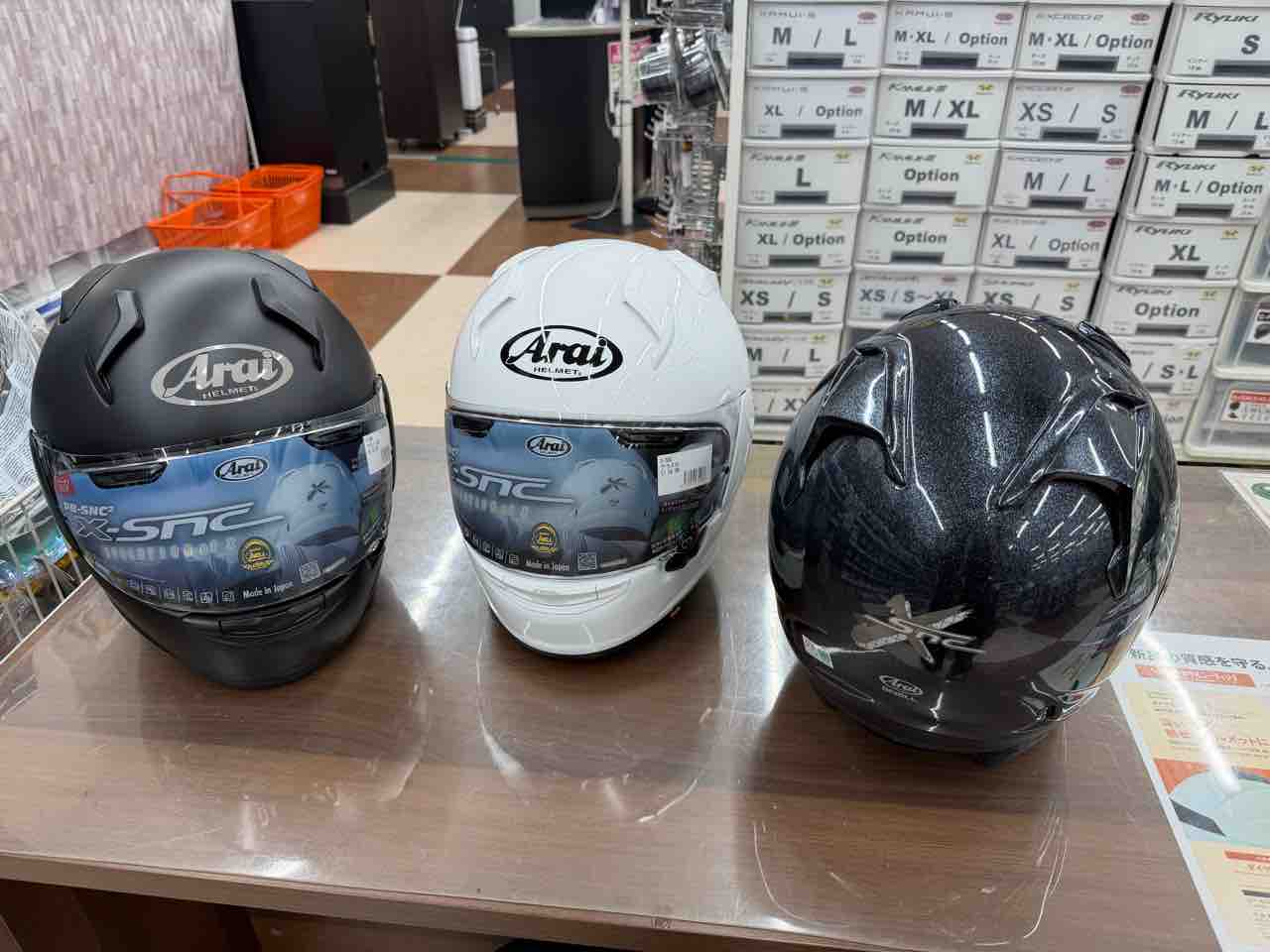 茨木2りんかん】新商品!! アライ X-sncフルフェイス入荷!! : 2