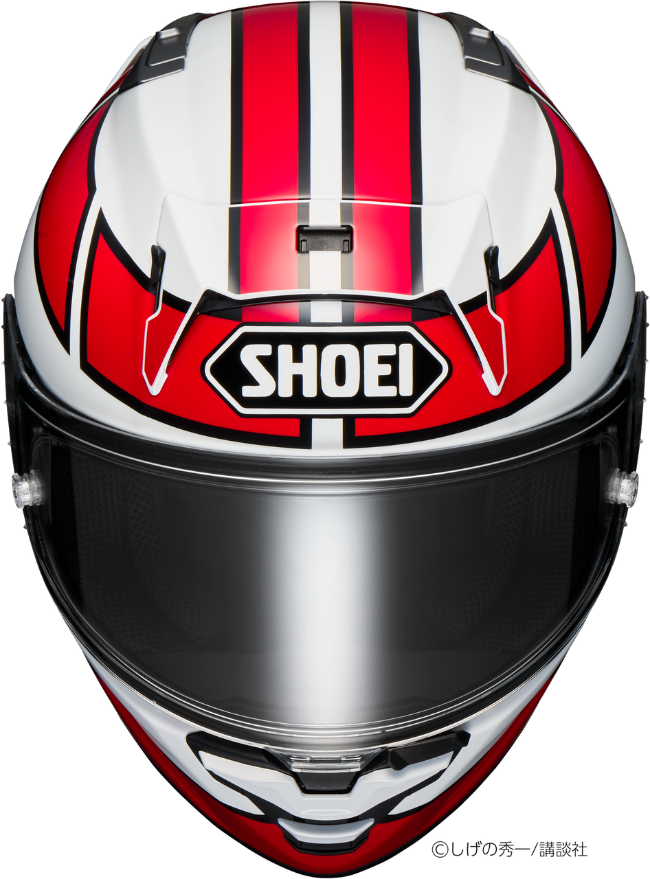 SHOEI X-14 X fourteen L グンレプリカ バリバリ伝説 SHOEIX-14X