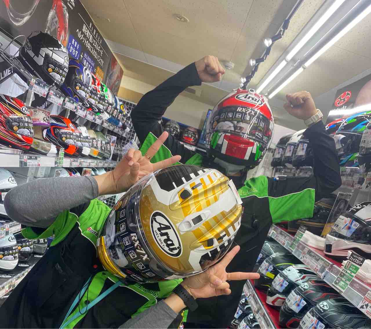 ARAI RX-7X NAKAGAMI GP2入荷しました！ : 2りんかんブログ