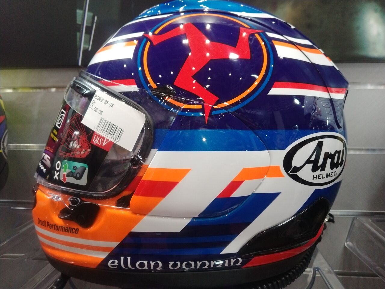 千葉北2りんかん】テクニカルショップ限定 ARAI マン島 千葉北2りんかん】テクニカルショップ限定 ARAI マン島