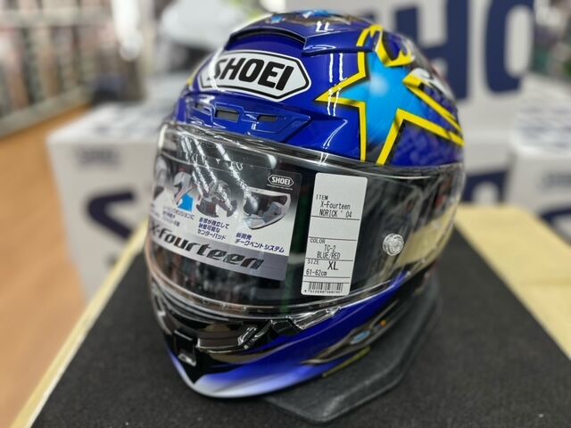 専用 SHOEI X-Fourteen NORICK '04（SHOEI X-14 NORICK'04有ります