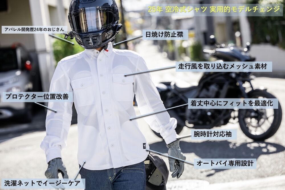 茨木2りんかんブログ更新】今年モデルの空冷シャツ入荷しました