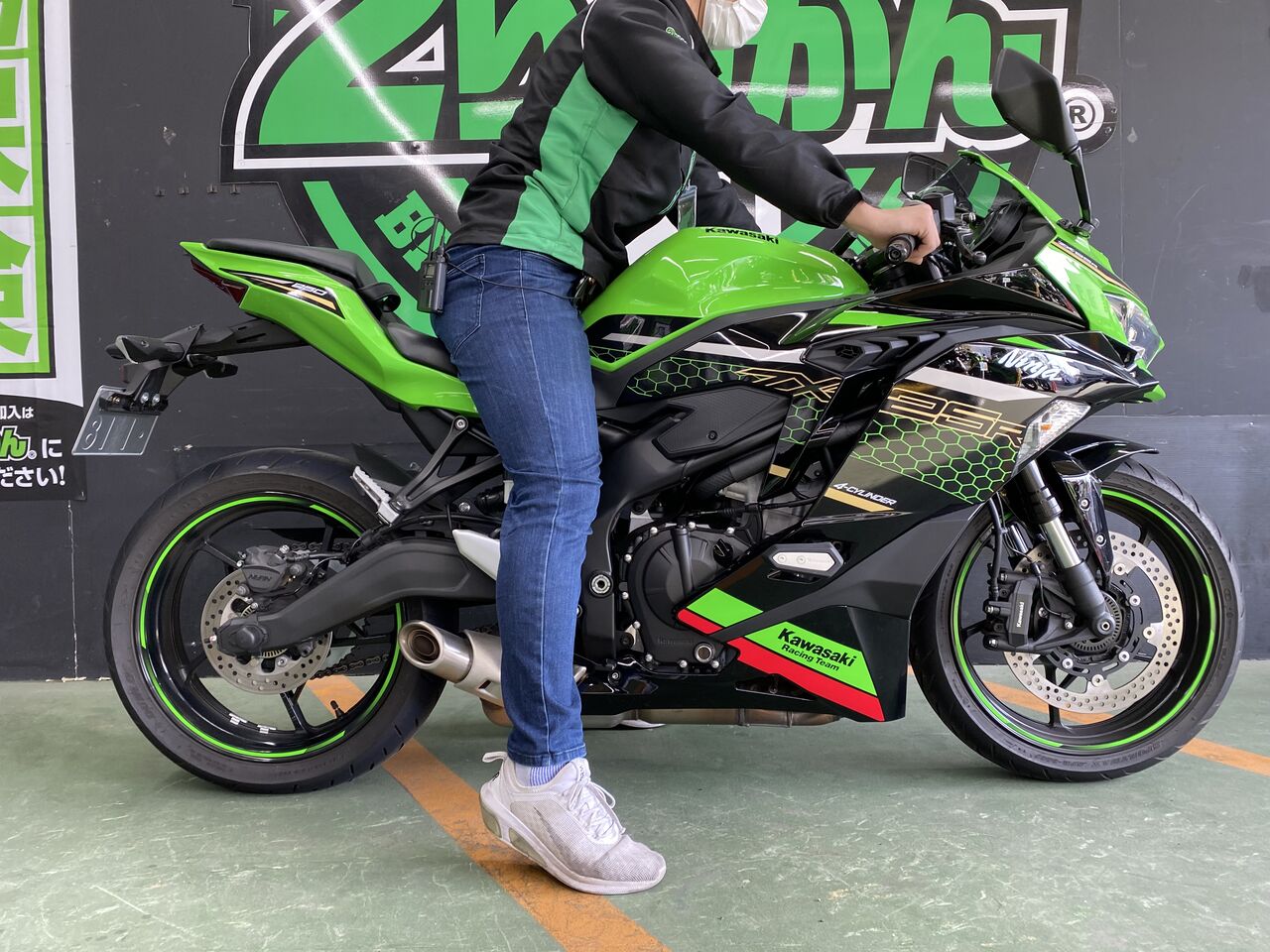 ☆【ZX-25R】足つき比較してみました♪【レンタルバイク】☆ : ２りんかんブログ