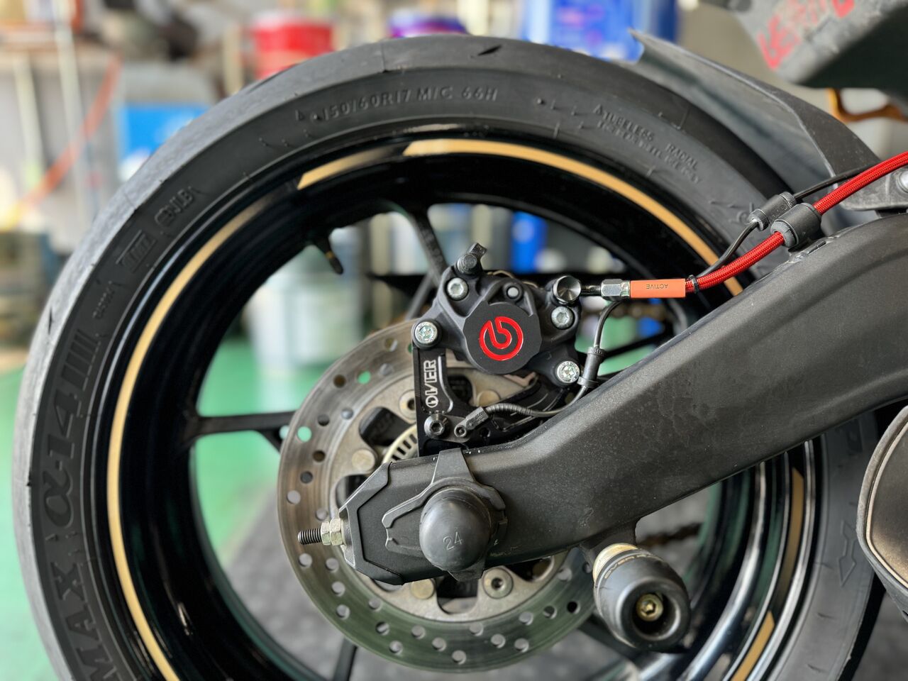 水戸2りんかん】☆ZX-25R 性能強化とドレスアップ✿(*´з 水戸2りんかん】☆ZX-25R 性能強化とドレスアップ✿(*´з
