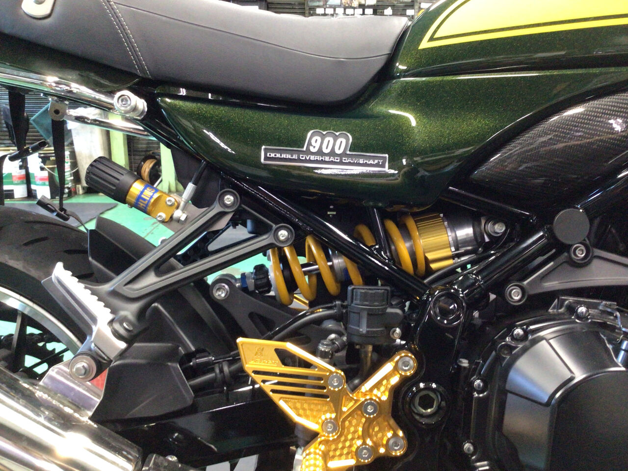 2点目お値下げ中✨りんりん 千葉北2りんかん】Z900RSにオーリンズ取付ご依頼！ : 2