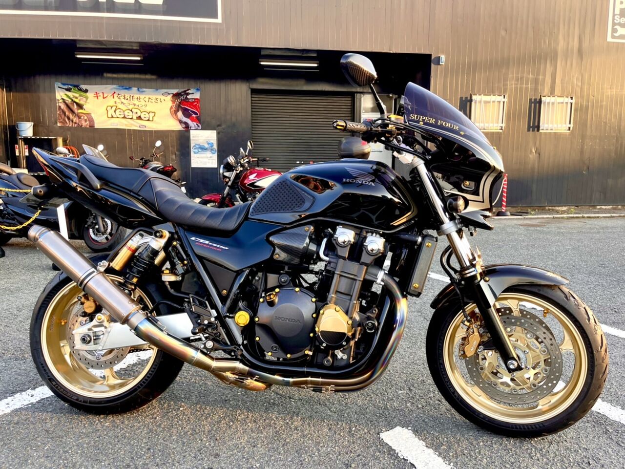 CB1300SF SP SC54 ゴールド 純正フロント/リアホイールset CB1300SF SP SC54 ゴールド 純正フロント/リアホイールset