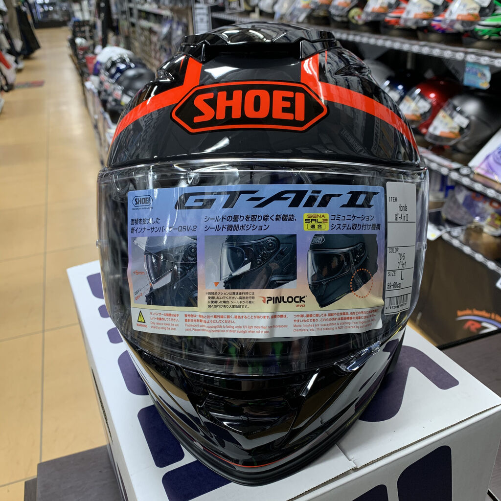 福岡2りんかん SHOEI×HONDAコラボ ヘルメット入荷