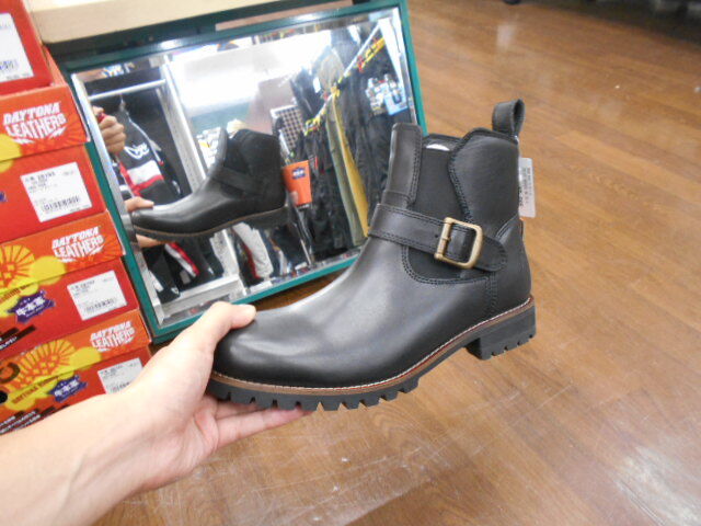 デイトナ(Daytona) バイク用 サイドゴアブーツ 23.5cm/レディース 本革 牛革 シ