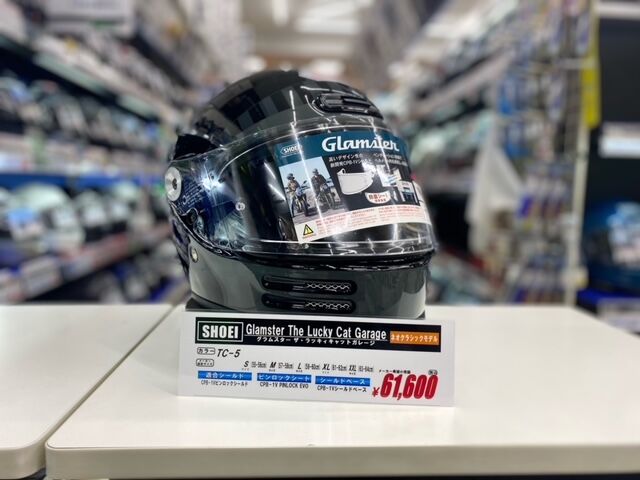 SHOEI 限定J·O THE LUCKY CAT TC-5 サイズS SHOEI】グラムスター＆EX-ZERO
