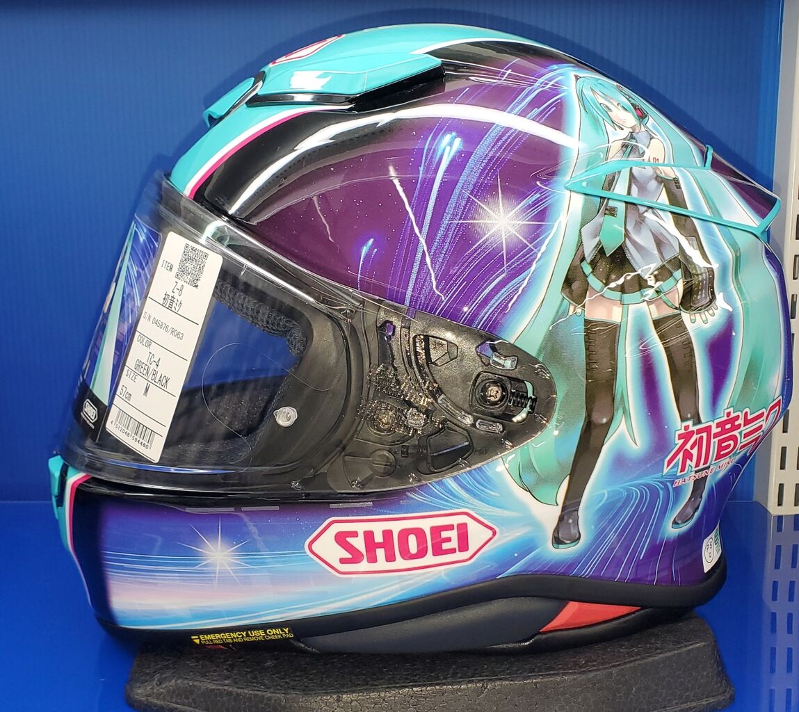 富士】SHOEI Z8 初音ミク 在庫ありますっ！ : 2りんかんブログ