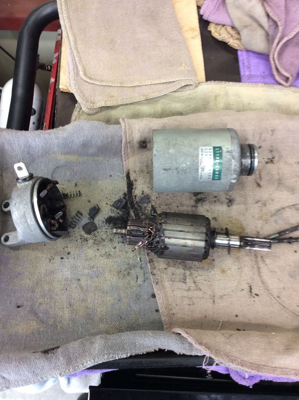 始動不可 セルモーター故障 バッテリー ２りんかんブログ