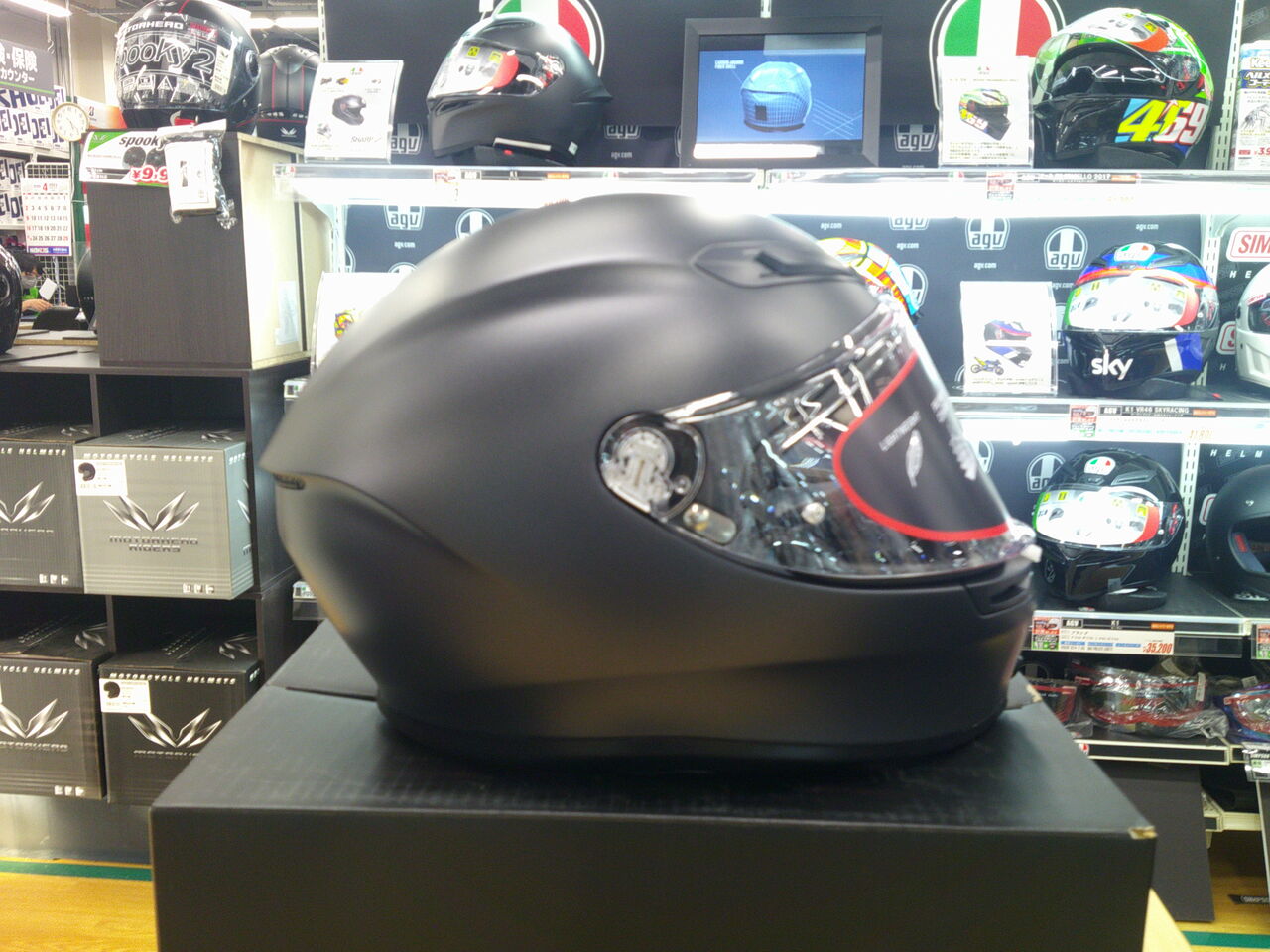 AGV K6 Mサイズ（57-58） : 2りんかんブログ