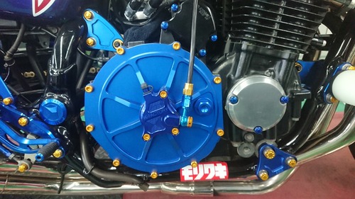 CB750 RC42 油圧クラッチカバー （16-0122銀） - 油圧クラッチ : WORKS