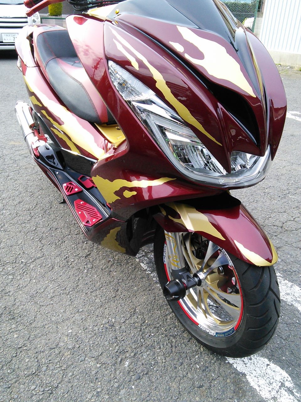 大人のpcx125 ヘビーカスタム 和光 2りんかんブログ