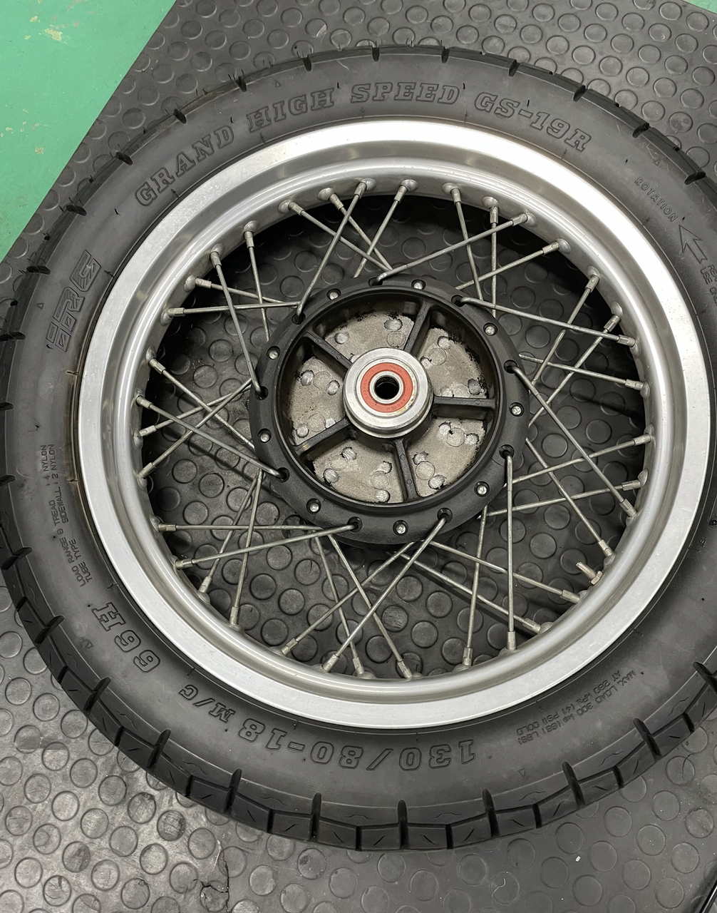 高松2りんかん】整備日記⑤スポークの錆気になりませんか？ : 2