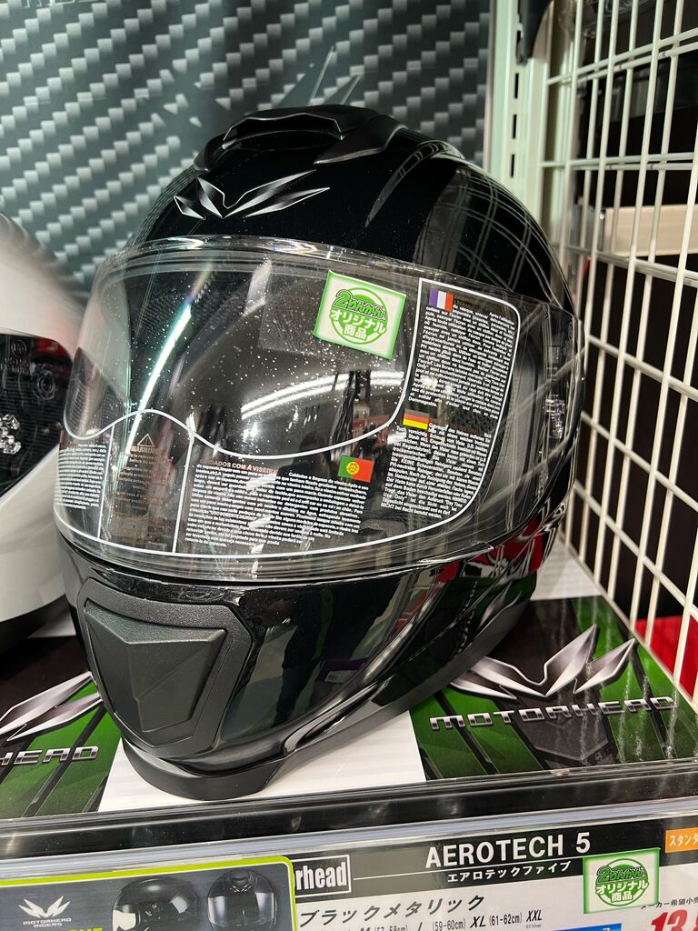 AEROTECH5 フルフェイスヘルメット｜モーターヘッドライダース