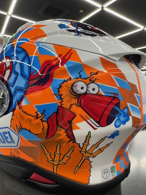 府中2りんかん】New ヘルメット✨SHOEI Z-8 YAGYO参上❕❕ : 2
