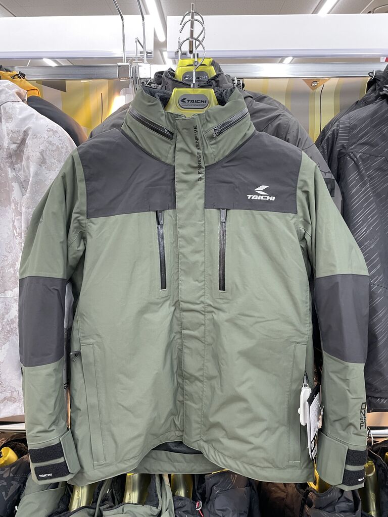 夏用TAICHIフード付きメッシュジャケット オリーブグリーン