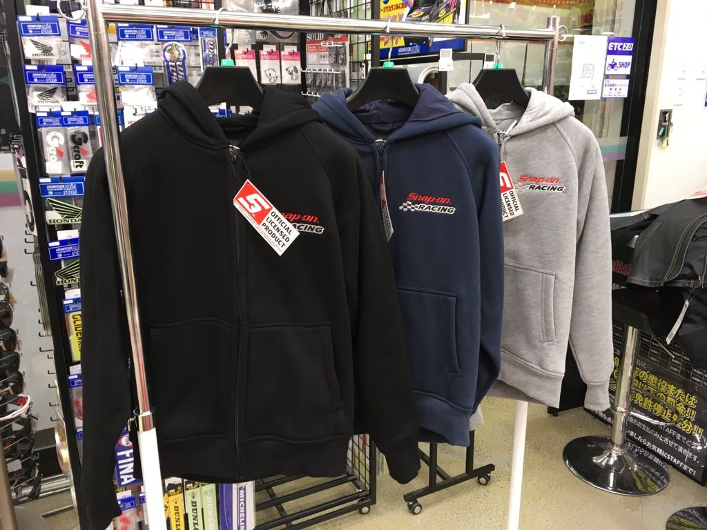 Snap-on パーカーのカラーバリエーションです snap-on3